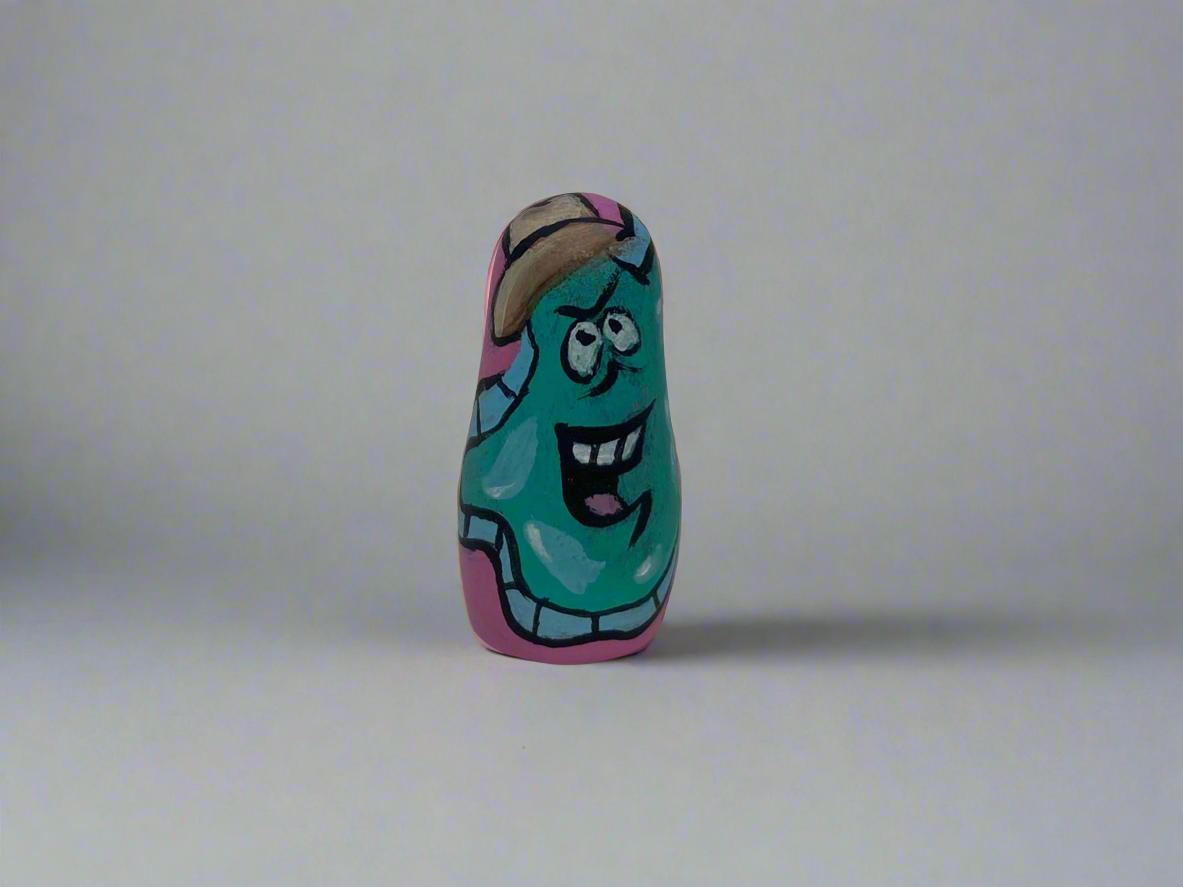 Hand-Painted Powerpuff Girls Villains Nesting Dolls β One-of-a-Kind Collectible Set