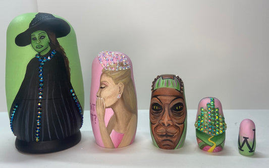 Wicked-Inspired Nesting Doll Set