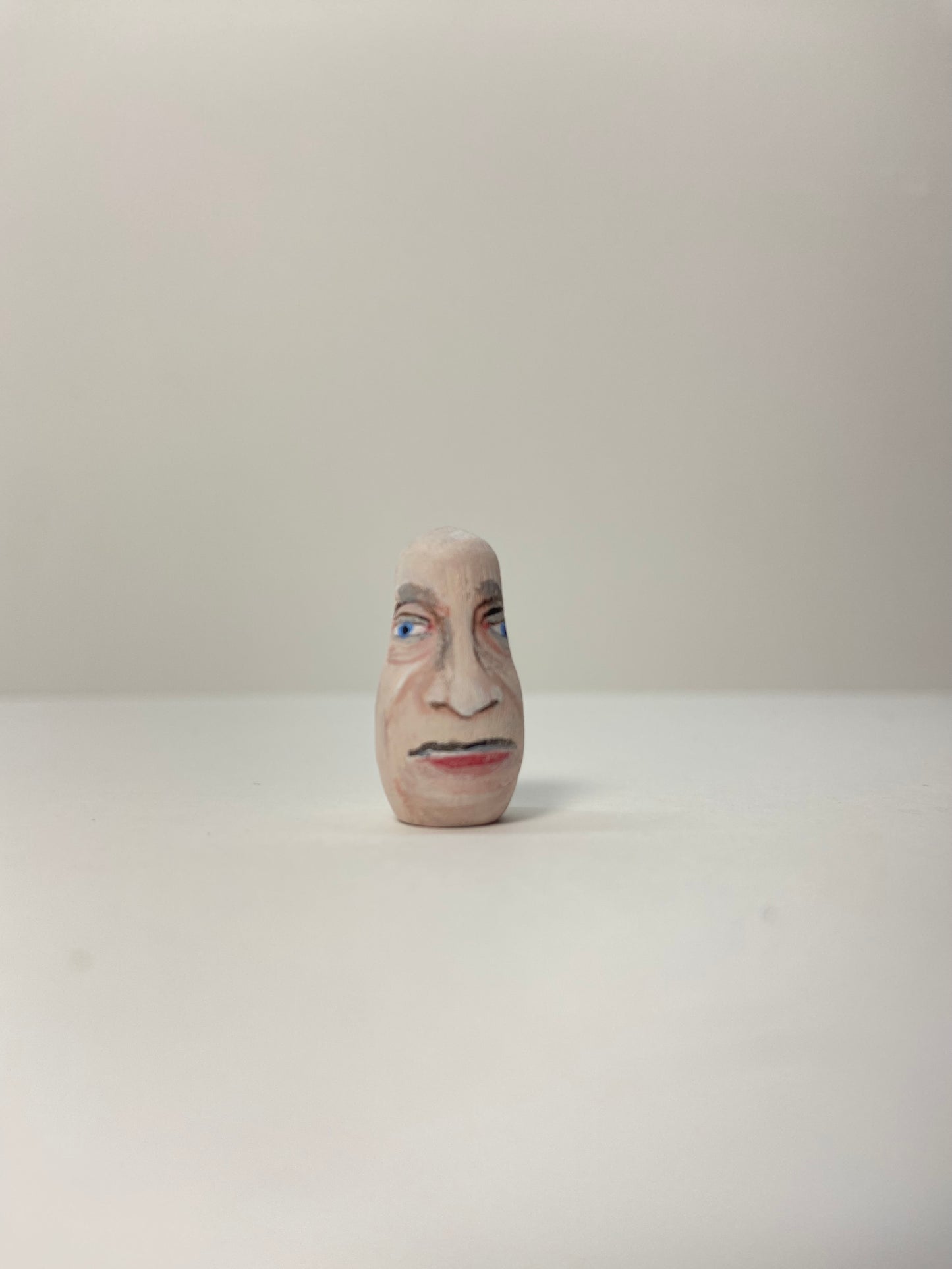 Hand-Painted Wooden Nesting Doll Set – Cult Cinema & Drag-Inspired Art – One-of-a-Kind Collectible - Mini Set