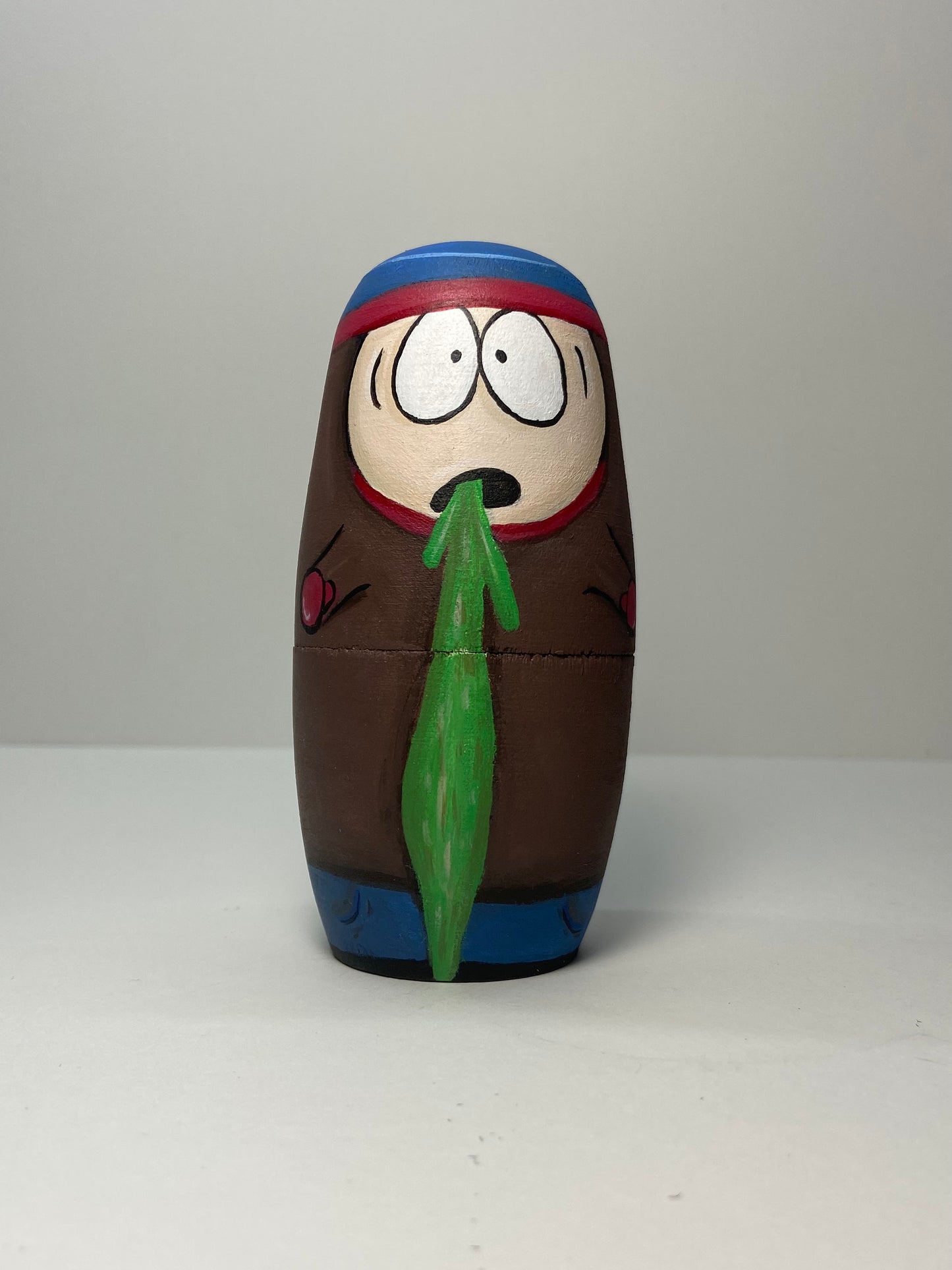 Hand-Painted South Park Wooden Nesting Doll Set β Quirky Pop Culture Art β One-of-a-Kind Collectible - Premium Set