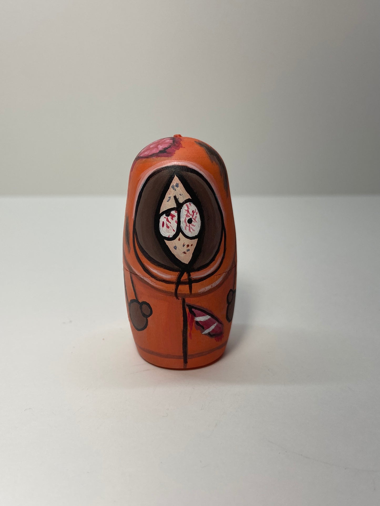 Hand-Painted South Park Wooden Nesting Doll Set β Quirky Pop Culture Art β One-of-a-Kind Collectible - Premium Set