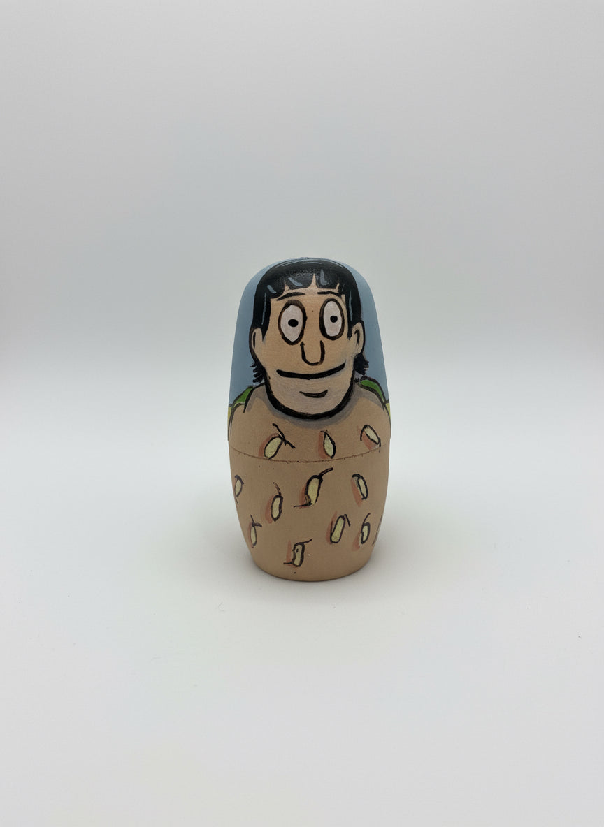 Hand-Painted Bob’s Burgers Nesting Dolls – One-of-a-Kind Collectible - Premium Set