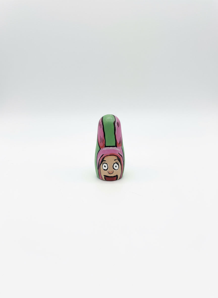 Hand-Painted Bob’s Burgers Nesting Dolls – One-of-a-Kind Collectible - Premium Set