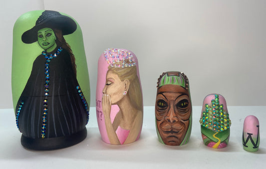 Wicked-Inspired Nesting Doll Set