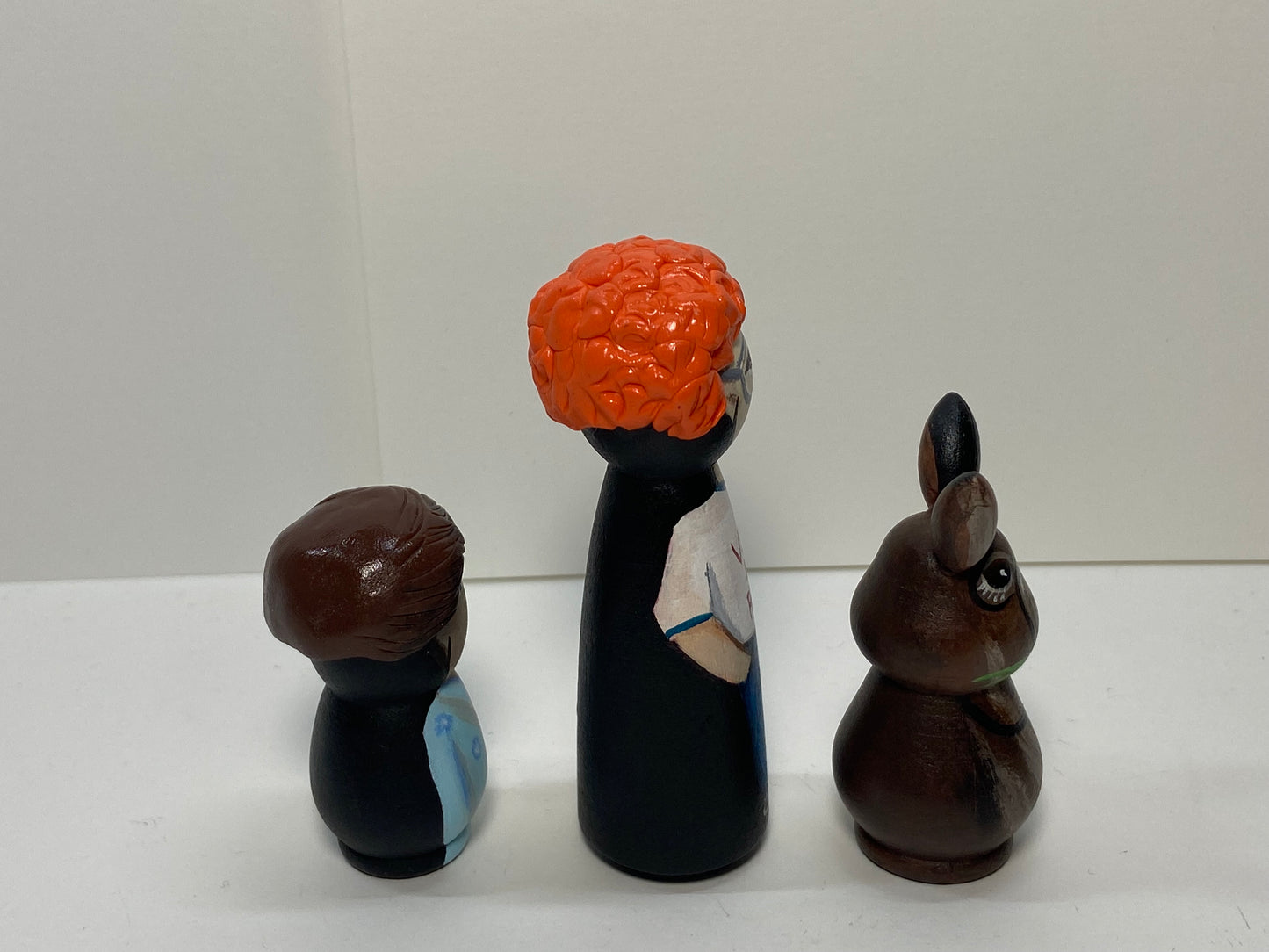 Napoleon Dynamite Peg Doll Set – Hand-Painted Pop Culture Collectible (1 of 1)